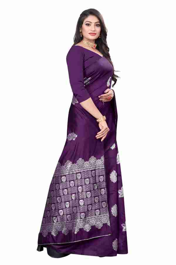 Lichi Silk Heritage Elegant Soft Lichi Silk Saree with Rich Pallu & Exclusive All-Over Jacquard Work