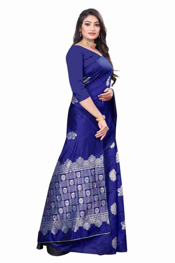 Lichi Silk Heritage Elegant Soft Lichi Silk Saree with Rich Pallu & Exclusive All-Over Jacquard Work