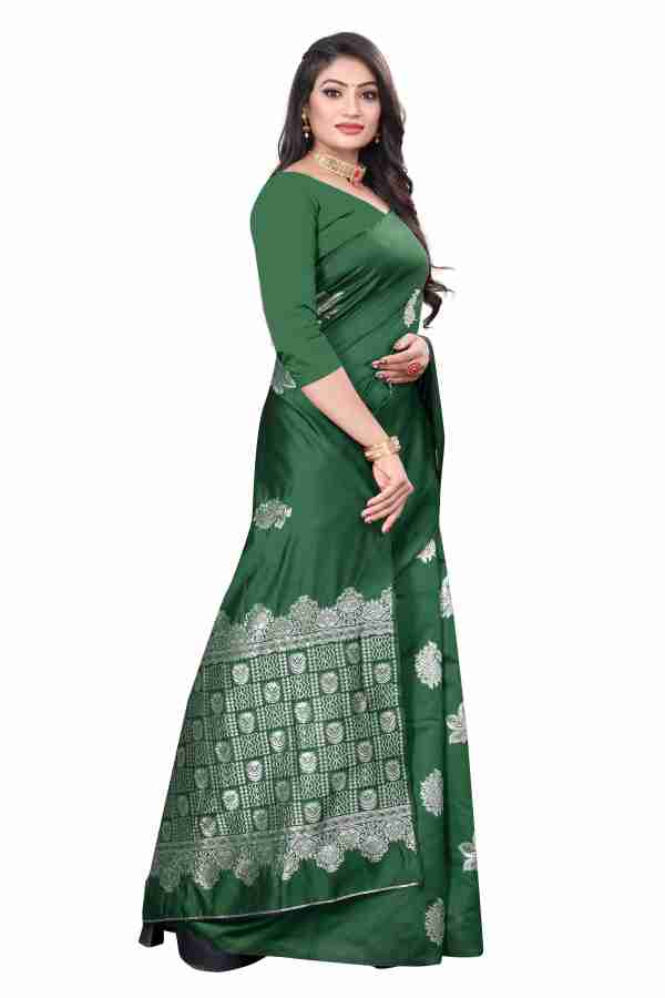 Lichi Silk Heritage Elegant Soft Lichi Silk Saree with Rich Pallu & Exclusive All-Over Jacquard Work