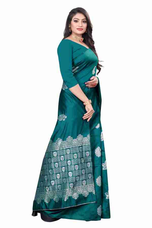 Lichi Silk Heritage Elegant Soft Lichi Silk Saree with Rich Pallu & Exclusive All-Over Jacquard Work