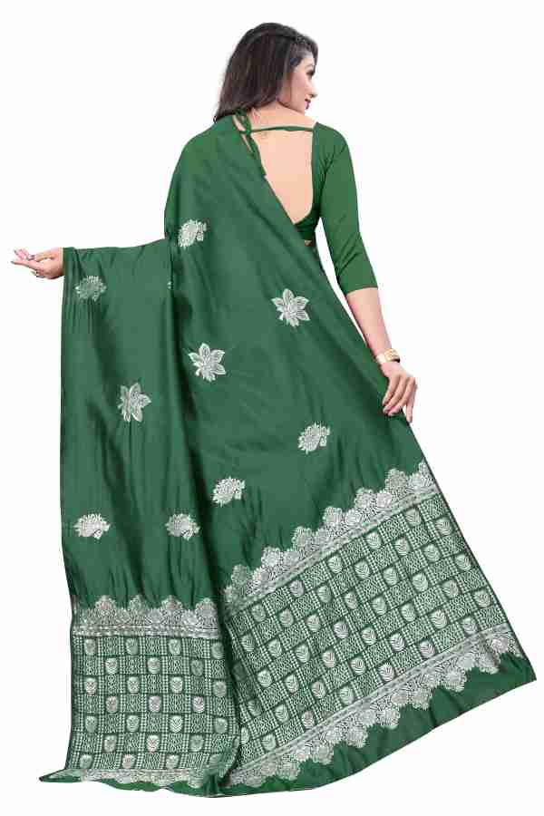 Lichi Silk Heritage Elegant Soft Lichi Silk Saree with Rich Pallu & Exclusive All-Over Jacquard Work