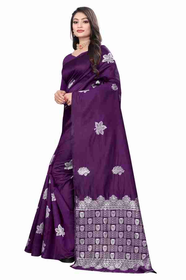 Lichi Silk Heritage Elegant Soft Lichi Silk Saree with Rich Pallu & Exclusive All-Over Jacquard Work