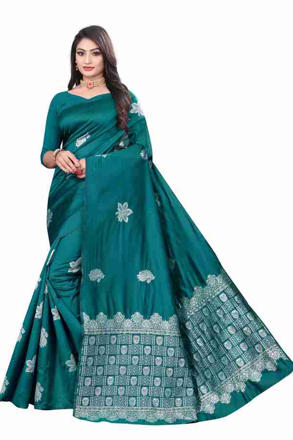 Lichi Silk Heritage Elegant Soft Lichi Silk Saree with Rich Pallu & Exclusive All-Over Jacquard Work