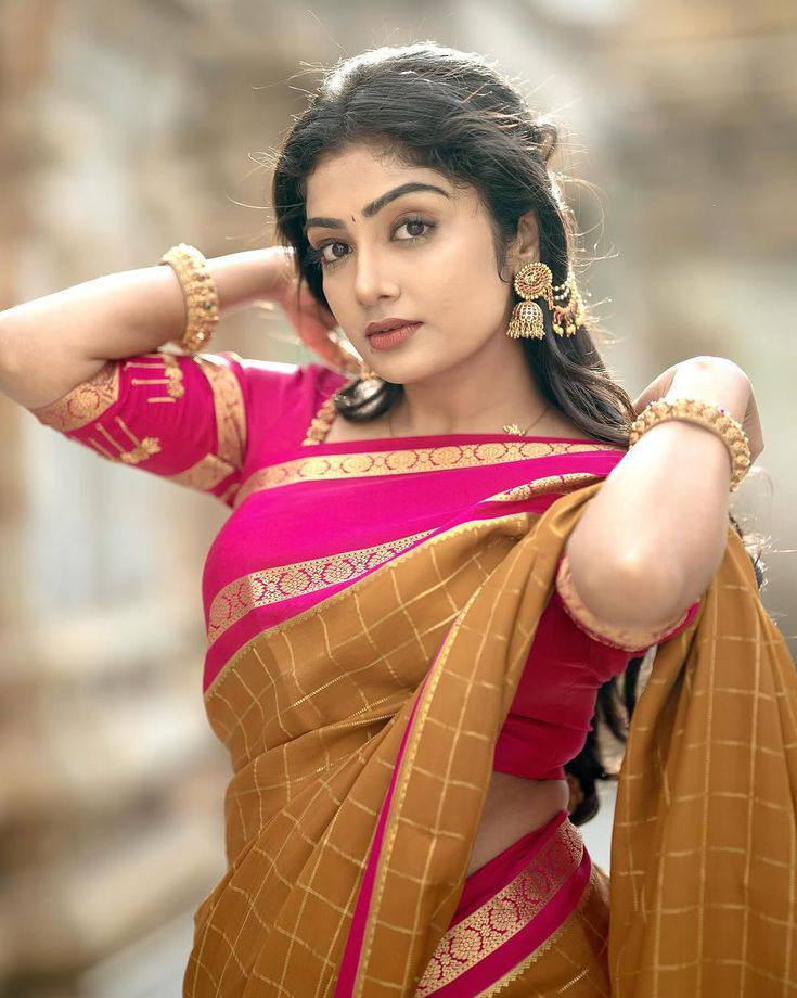 Elegant Soft Lichi Silk Saree with Artistic Jacquard Weave & Rich Pallu