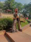 Timeless Soft Lichi Silk Saree with Intricate Jacquard Craft & Rich Pallu