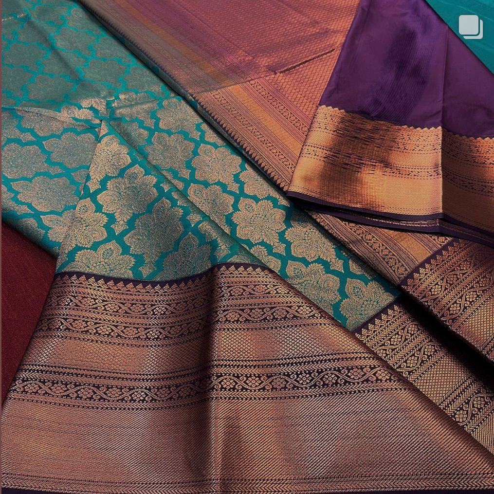 Premium Lichi Silk Saree with Rich Pallu & All-Over Jacquard Weave