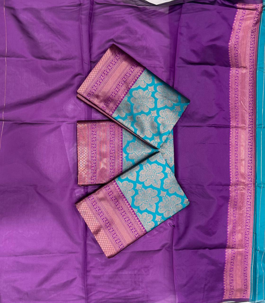 Premium Lichi Silk Saree with Rich Pallu & All-Over Jacquard Weave