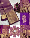 Classic Soft Lichi Silk Saree with Rich Pallu &amp; Jacquard Detailing