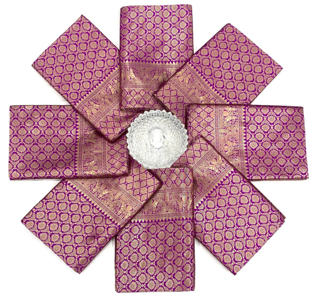 Elegant Soft Lichi Silk Jacquard Saree with Rich Pallu