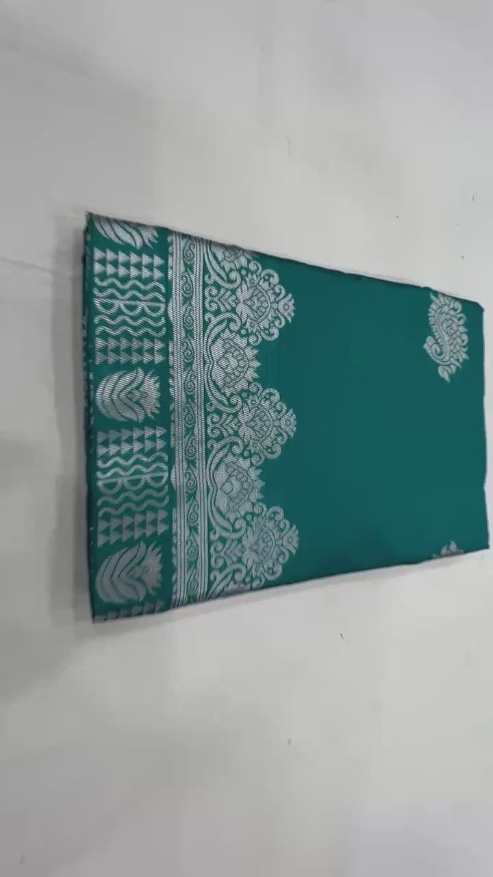Lichi Silk Heritage Elegant Soft Lichi Silk Saree with Rich Pallu & Exclusive All-Over Jacquard Work