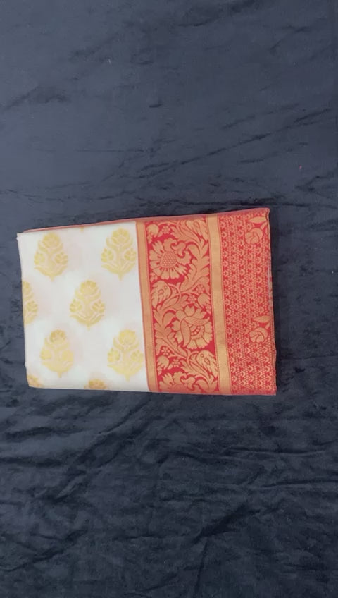 Royal Lichi Charm Soft Lichi Silk Saree with Rich Pallu & Exclusive All-Over Jacquard Work