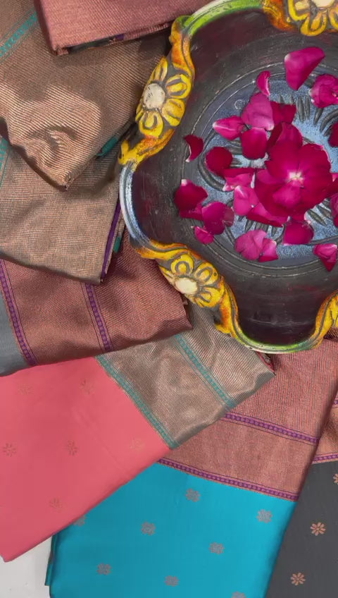 Lichi Silk Regal Elegance Soft Lichi Silk Saree with Rich Pallu & Jacquard Work