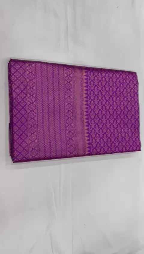 Lichi Silk Classic Charm Soft Lichi Silk Saree with Rich Pallu & Jacquard Work