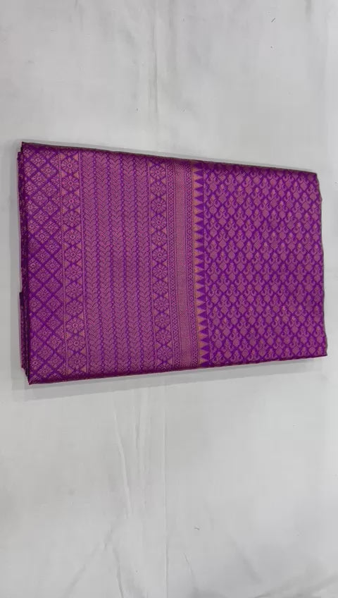 Lichi Silk Classic Charm Soft Lichi Silk Saree with Rich Pallu & Jacquard Work