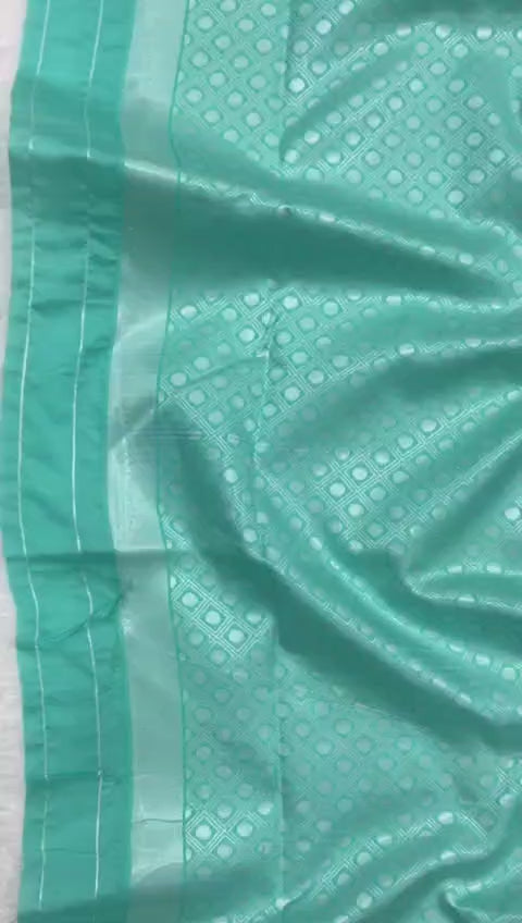Soft Lichi Silk Jacquard Work Saree with Rich Pallu