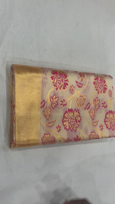 Royal Lichi Silk Elegance Rich Pallu & All-Over Jacquard Designer Saree